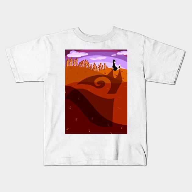 WindClan Kids T-Shirt by 6luestar